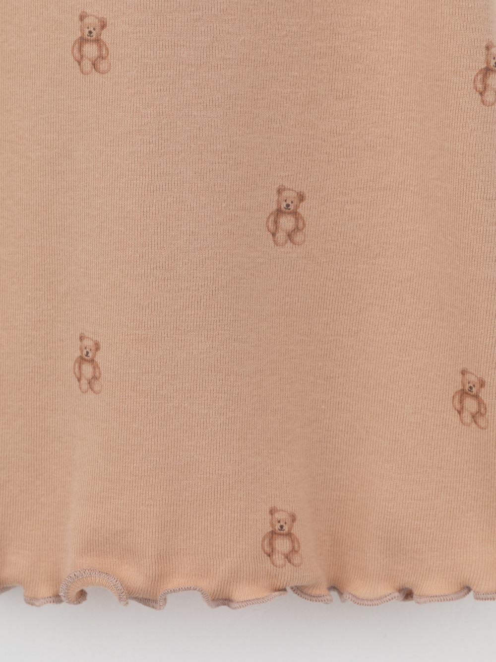 Ночная сорочка для девочки, артикул: К 1180, цвет: бежевый, фото 7