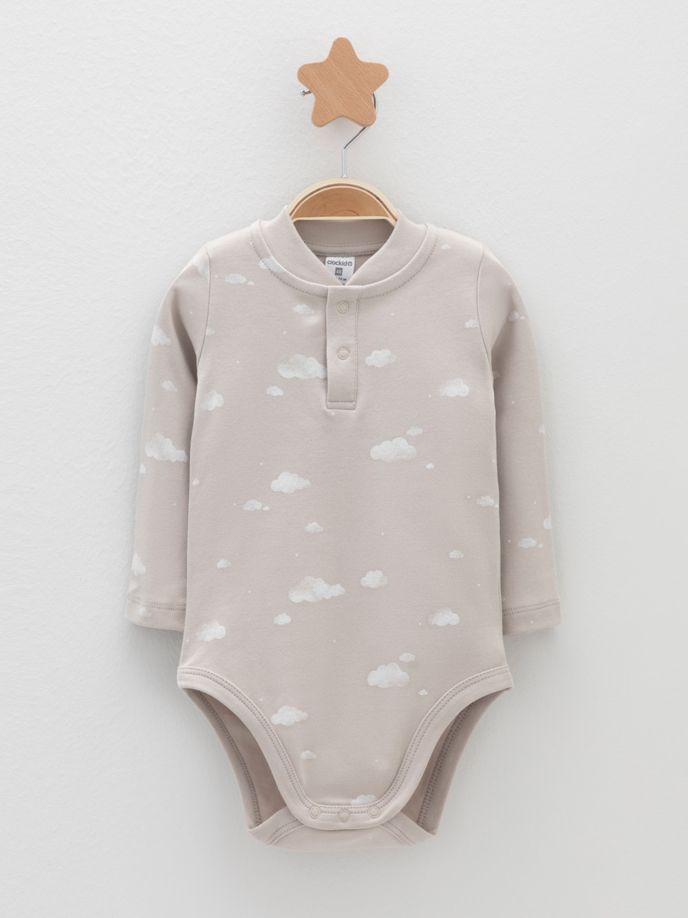 Боди для новорожденных, артикул: К 6542-2уп, цвет: светло-бежевый, фото 7