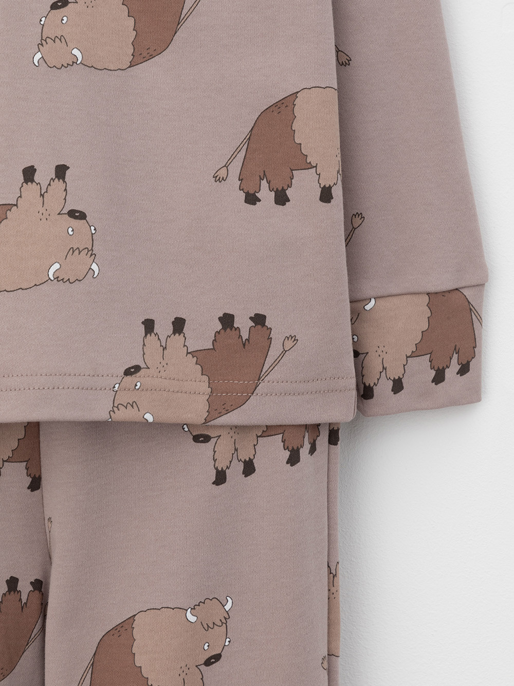 Пижама для мальчика, артикул: К 1552, цвет: кофейный, фото 7