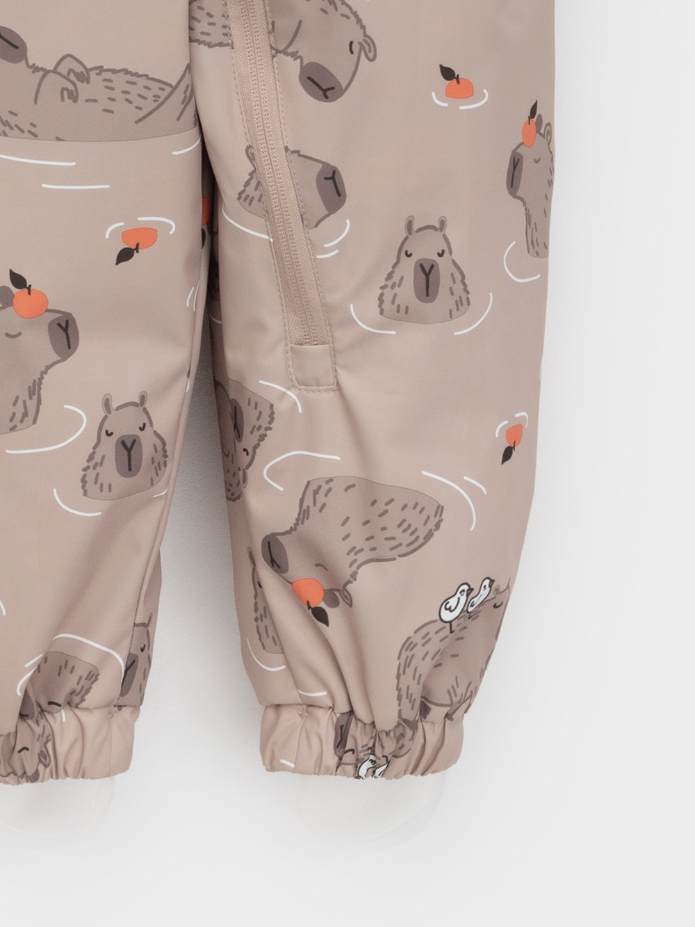 Комбинезоны утепленные для мальчика, артикул: ВК 60088/н/25 Ал, цвет: бежевый, фото 8