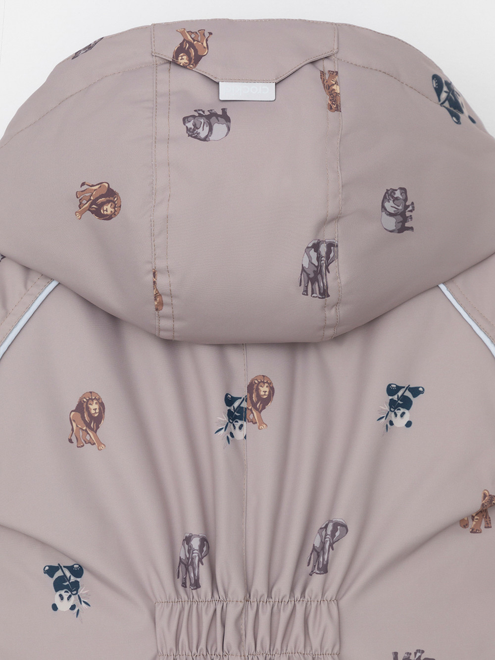 Комбинезоны утепленные для мальчика, артикул: ВК 60085/н/57 Ал, цвет: бежевый, фото 8