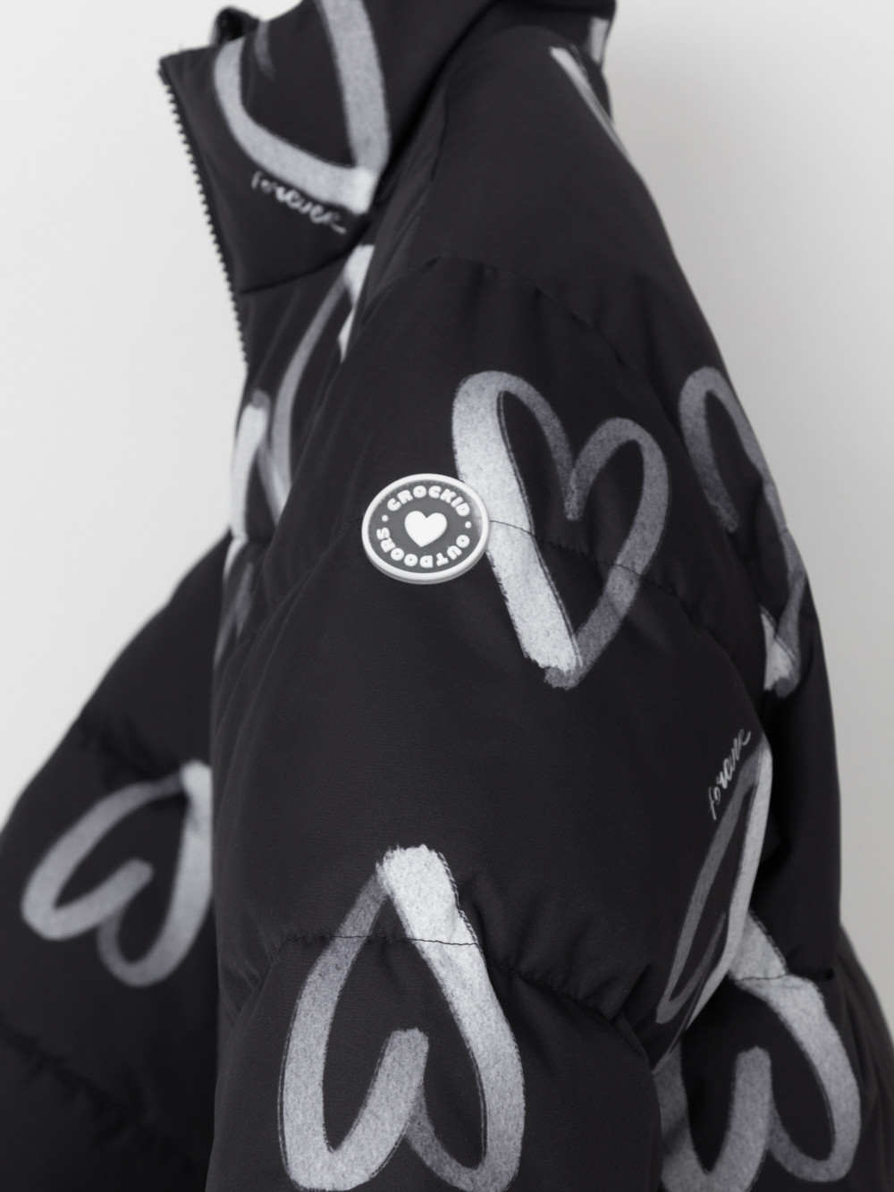 Куртка для девочки, артикул: ВК 32194/н/1 ГР, цвет: черный3, фото 8