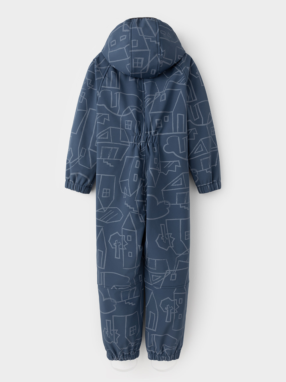 Комбинезоны утепленные для мальчика, артикул: ВК 60135/н/4 ГР, цвет: синий, фото 9