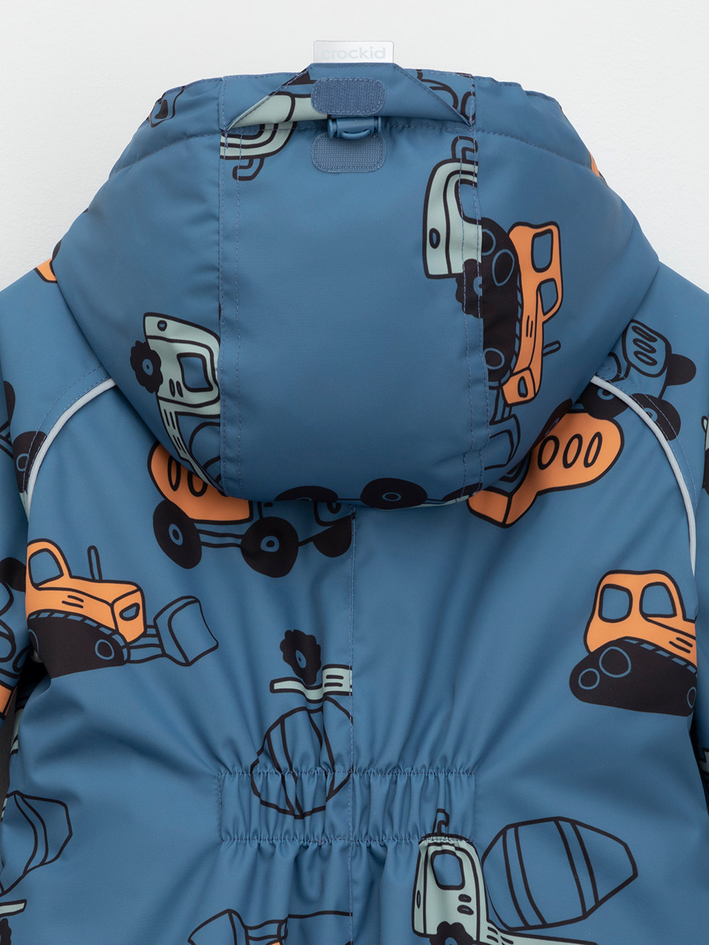 Комбинезоны утепленные для мальчика, артикул: ВК 60085/н/80 Ал, цвет: синий, фото 9