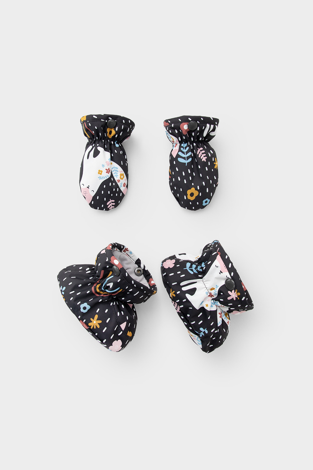 Комбинезоны утепленные для девочки, артикул: ВКП 60032/н/29 Ал, цвет: темно-серый, фото 10