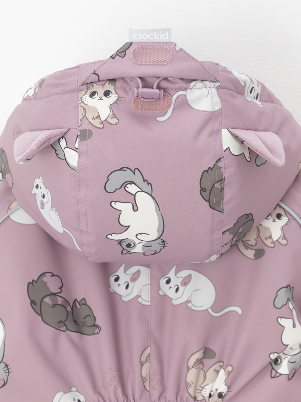 Комбинезоны утепленные для девочки, артикул: ВК 60138/н/1 УЗГ, цвет: розовый, фото 10