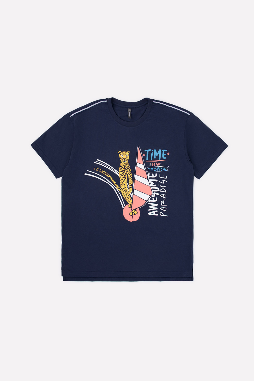 Футболки подростковые для мальчика, артикул: КБ 301379, цвет: темно-синий