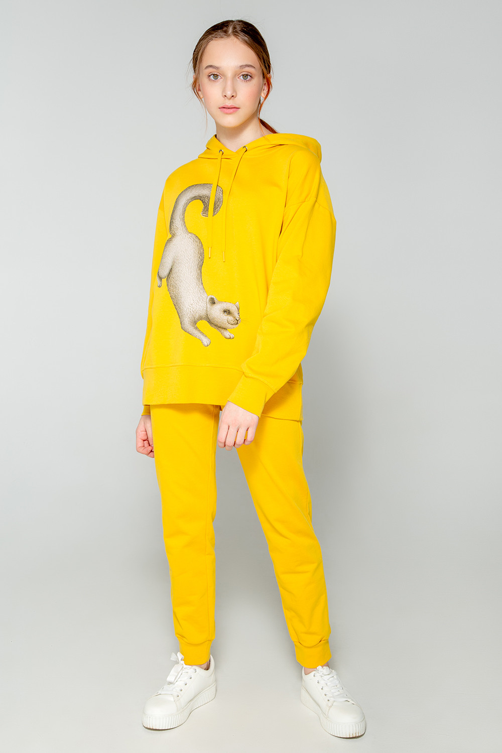 Комплекты для девочки, артикул: КБ 2883, цвет: горчица