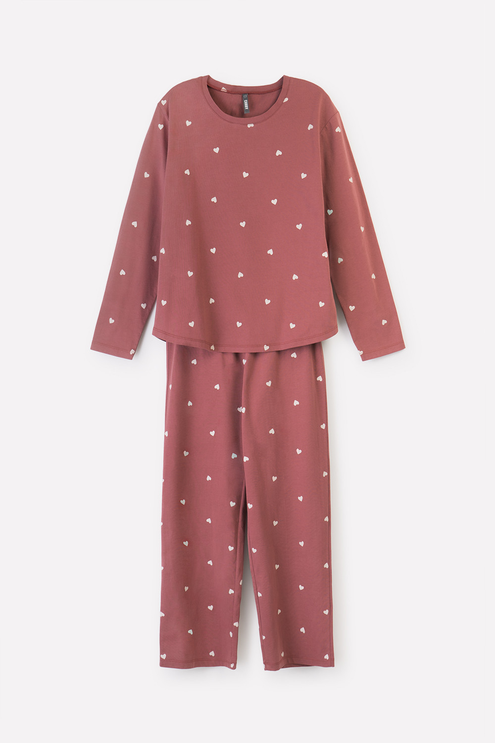 Пижамы для девочки, артикул: КБ 2794, цвет: коричневый, фото 2