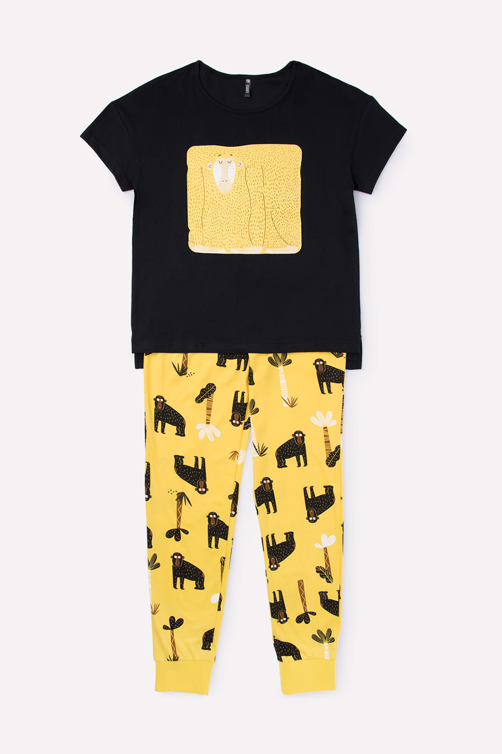 Пижамы для девочки, артикул: КБ 2768, цвет: черный3, фото 2