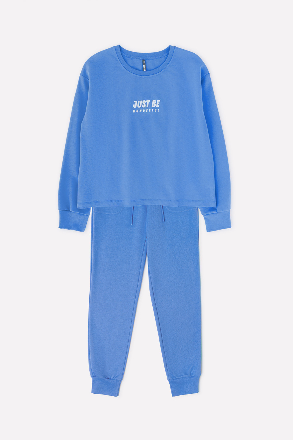 Комплекты для девочки, артикул: КБ 2884, цвет: ярко-синий, фото 2