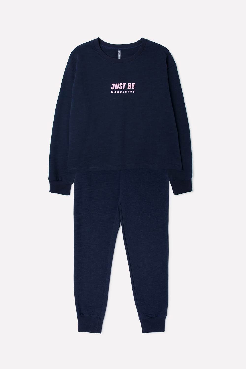 Комплекты для девочки, артикул: КБ 2884, цвет: темно-синий, фото 2