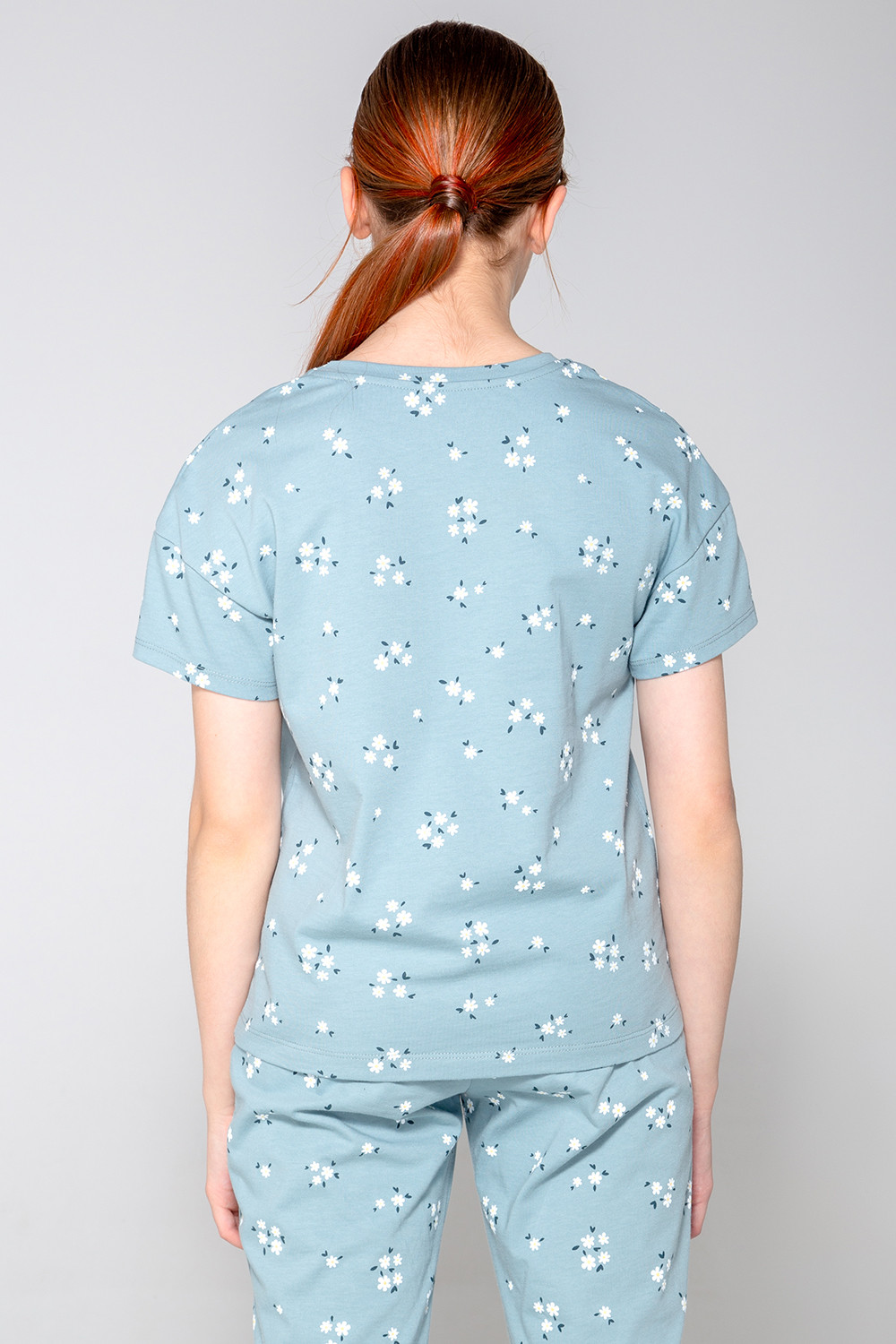 Пижамы для девочки, артикул: КБ 2780, цвет: голубой, фото 3