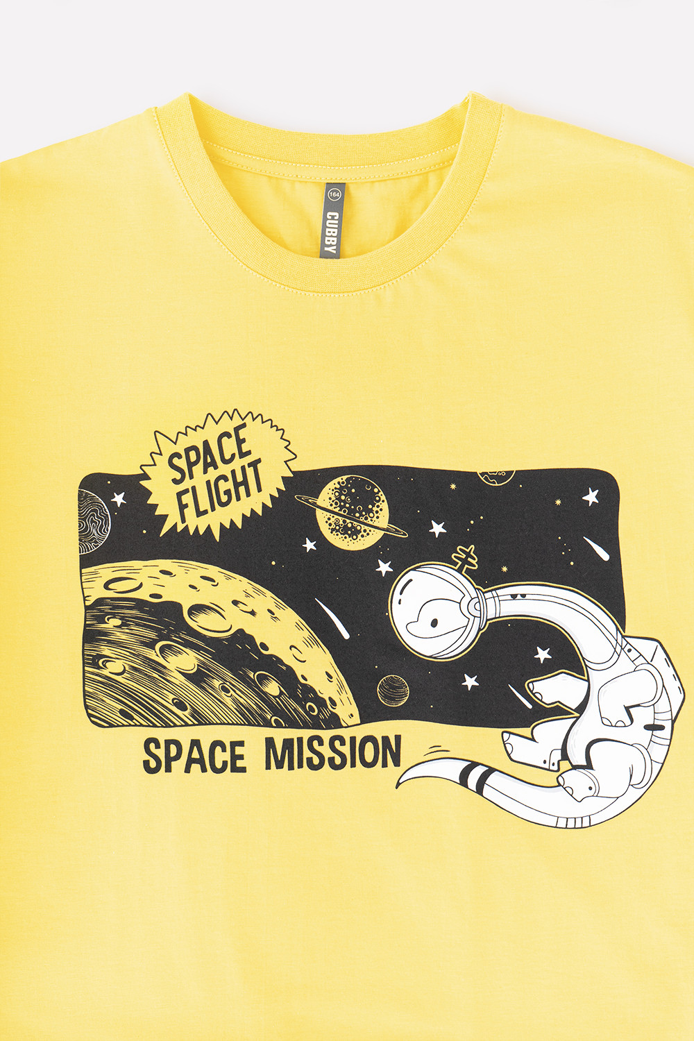 Футболки подростковые для мальчика, артикул: КБ 301788, цвет: ярко-желтый, фото 3