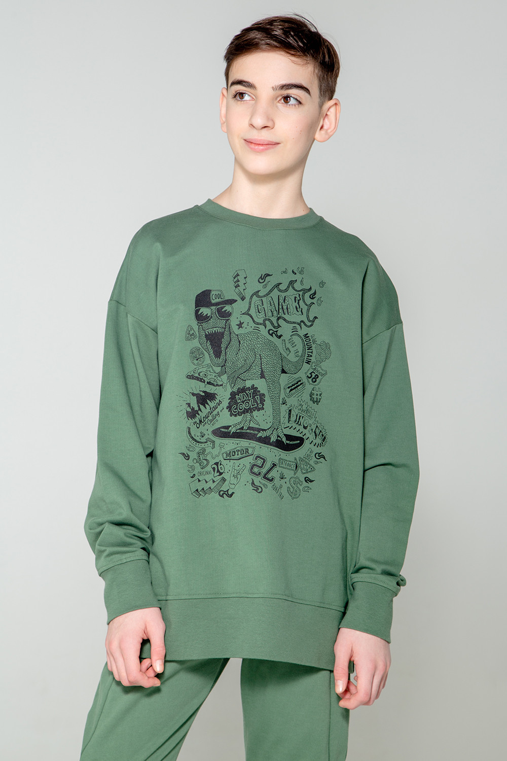 Комплекты для мальчика, артикул: КБ 2886, цвет: зеленый, фото 4