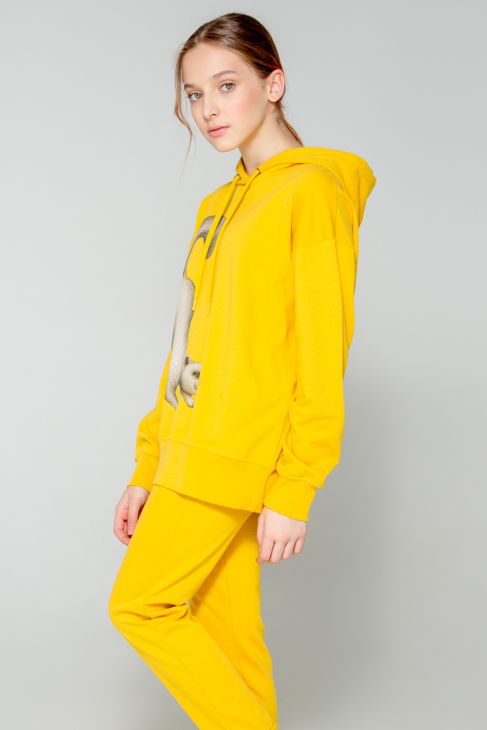 Комплекты для девочки, артикул: КБ 2883, цвет: горчица, фото 4