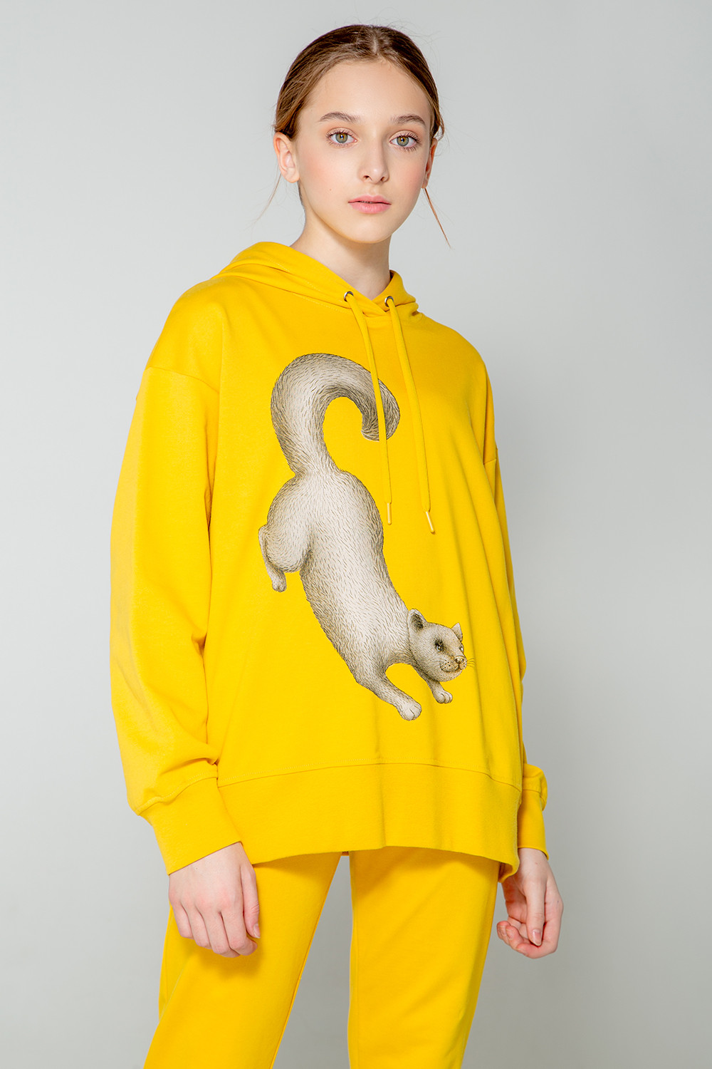 Комплекты для девочки, артикул: КБ 2883, цвет: горчица, фото 5