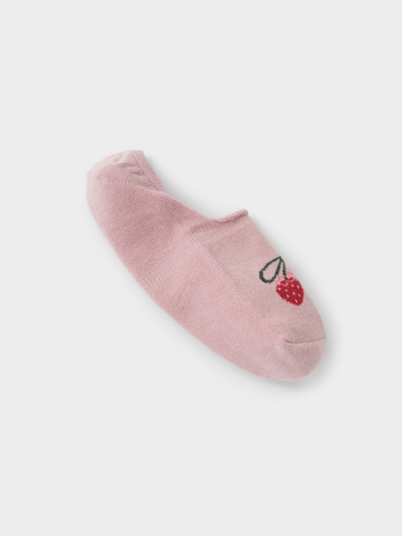 

Короткие носки-следки для девочки для девочек CROCKID, К 9653/25 ФВ, цвет - розовый, Короткие носки-следки для девочки