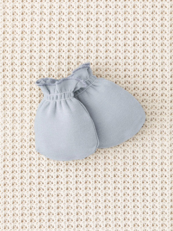 

Рукавички для новорожденных CROCKID, К 8506, цвет - голубой, Рукавички