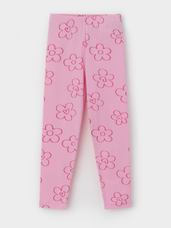 

Лосины для девочки для девочек CROCKID, КР 4074-1, цвет - розовый, Лосины для девочки