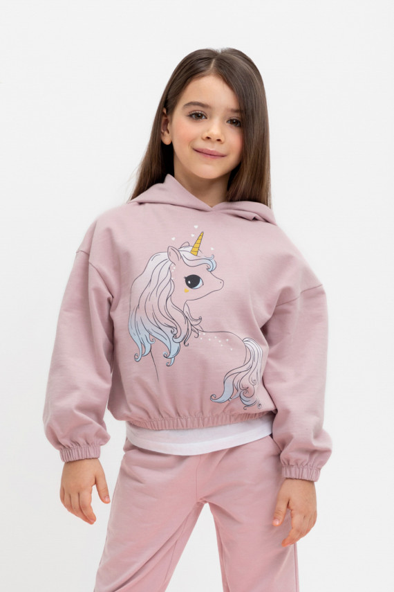 

Джемпер для девочек CROCKID, КР 302323, цвет - розовый, Джемпер