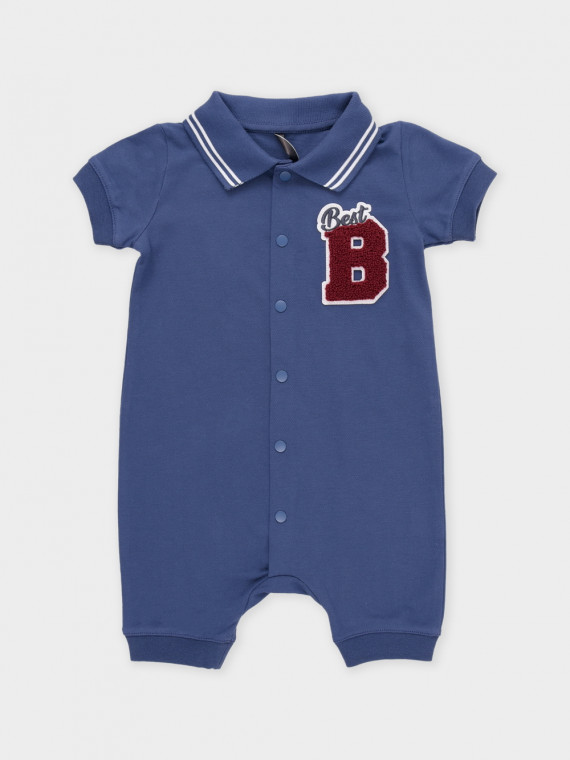 Полукомбинезон для мальчиков CROCKID КР 6563 цвет - синий 1199₽