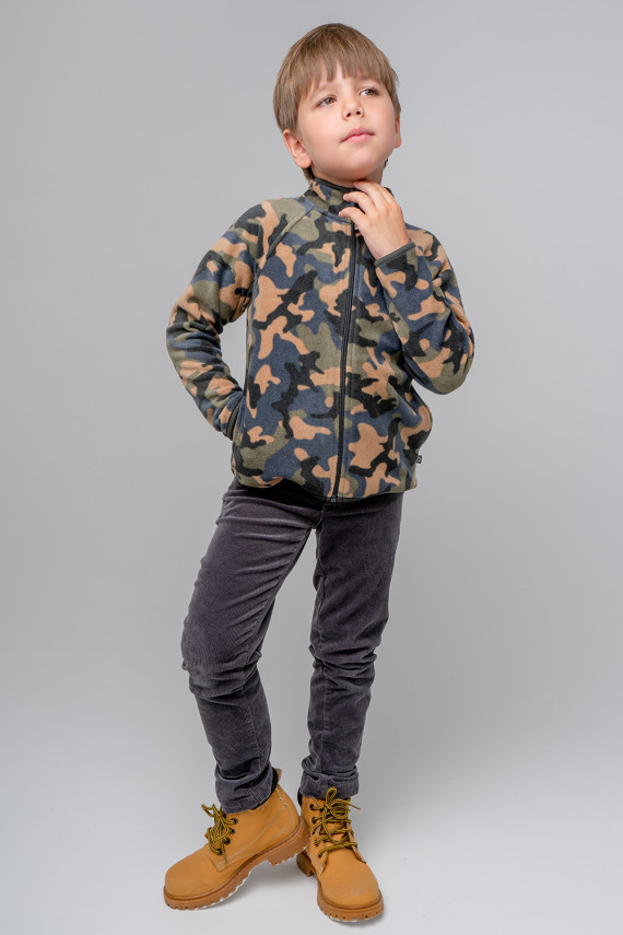 

Куртка для мальчиков CROCKID, ФЛ 34011/н/47 ГР, цвет - темно-серый, Куртка