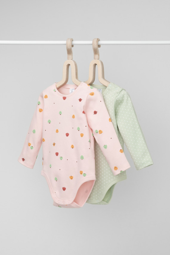 

Боди для новорожденных CROCKID, К 6342-2уп, цвет - голубой, Боди