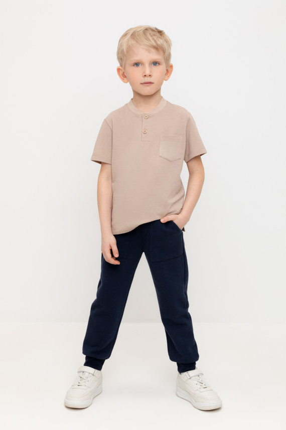 

Брюки для мальчиков CROCKID, КР 400738, цвет - темно-синий, Брюки