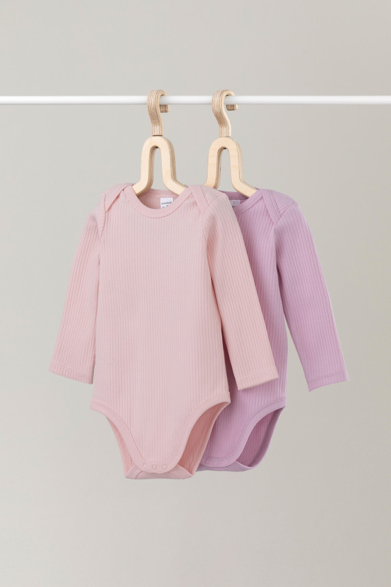 Боди для новорожденных CROCKID К 6526-2уп цвет - розовый 959₽