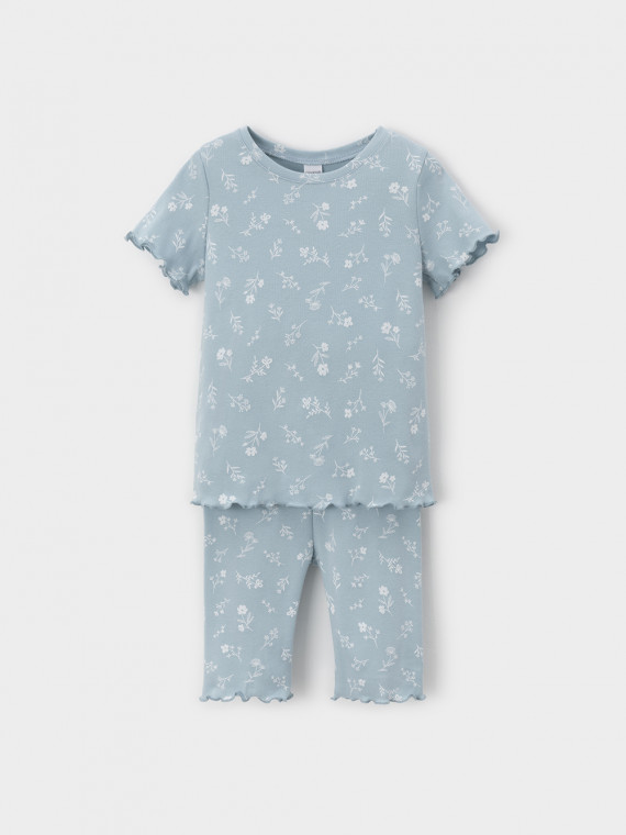 

Пижама для девочек CROCKID, К 1632, цвет - голубой, Пижама