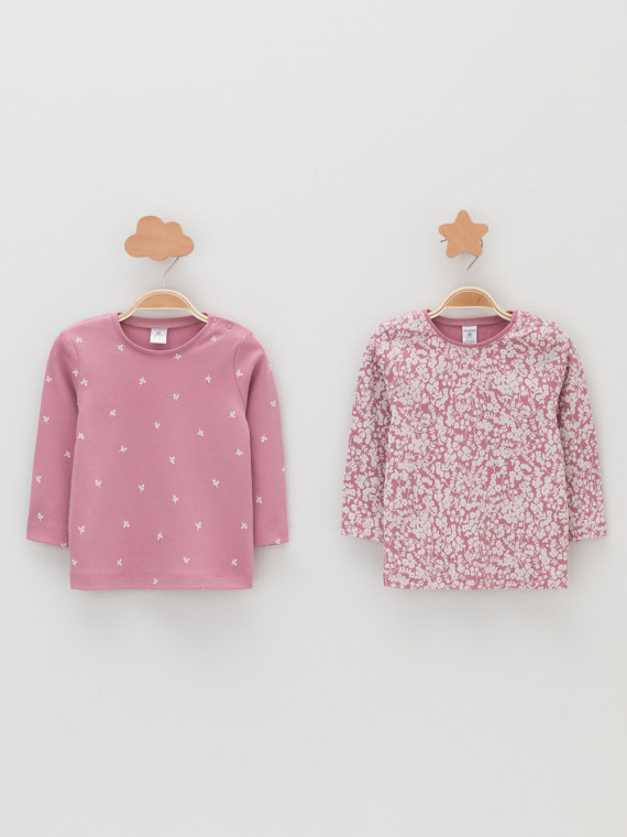 

Джемпер для новорожденных CROCKID, К 301944-2уп, цвет - розовый, Джемпер