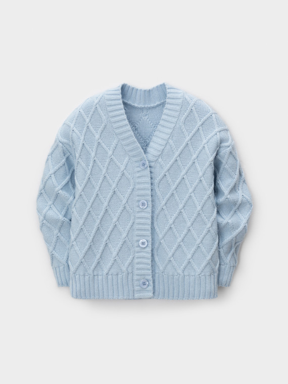 

Жакет для девочек CROCKID, КВ 30172, цвет - голубой, Жакет