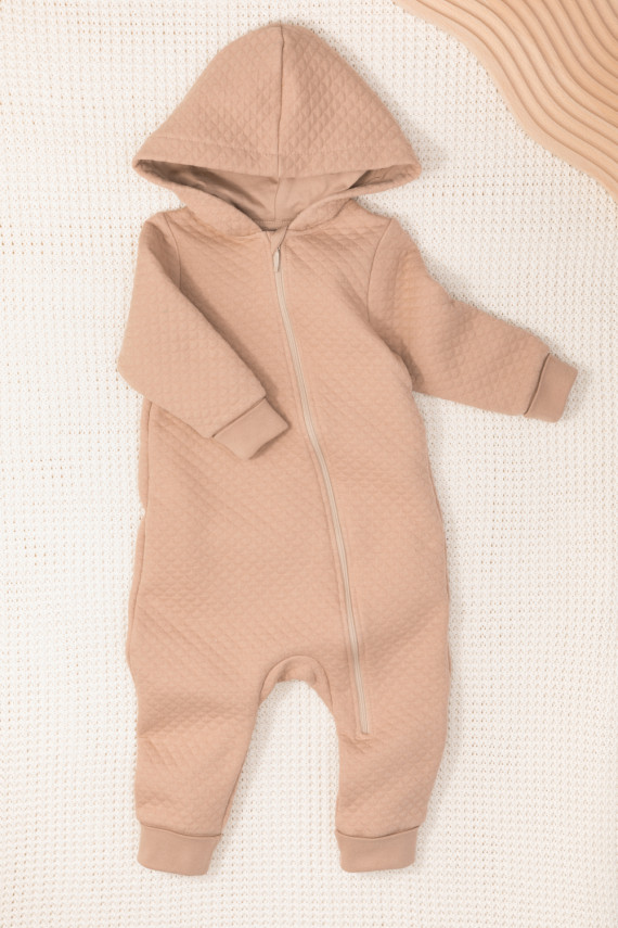 

Комбинезон для новорожденных CROCKID, К 6490, цвет - бежевый, Комбинезон