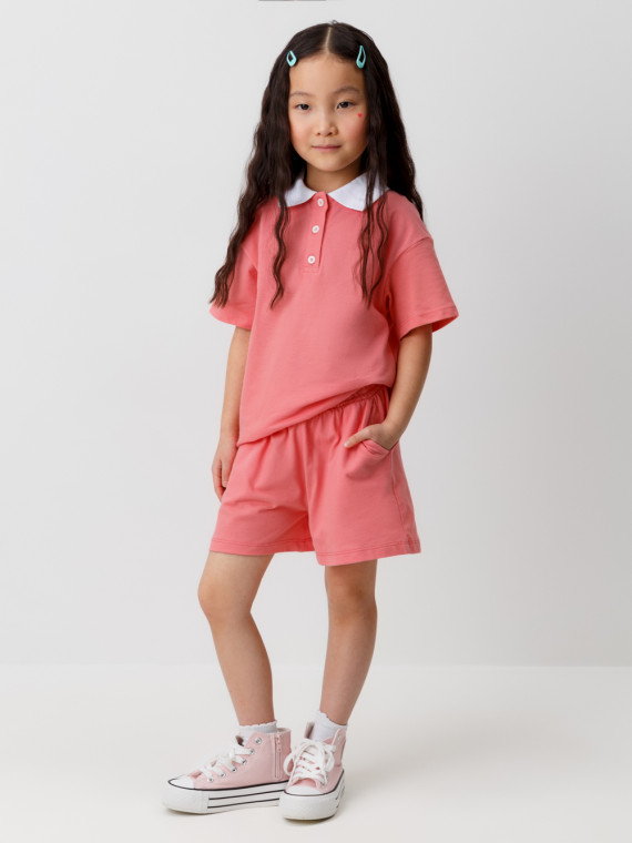 Шорты для девочек CROCKID КП 400662 цвет - красный 399₽