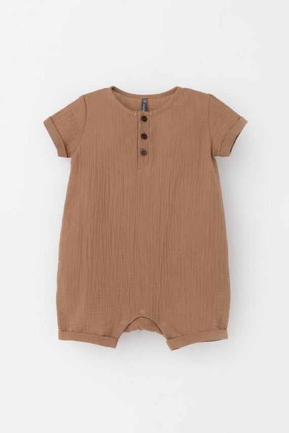 Полукомбинезон для мальчиков CROCKID ТК 62017 цвет - коричневый 1899₽