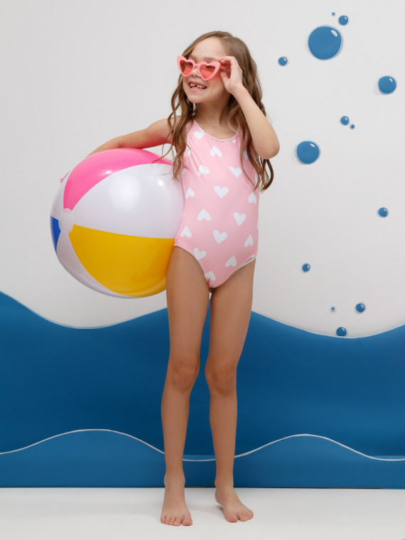 

Купальник для девочек CROCKID, ТК 16006/18н ФВ, цвет - розовый, Купальник