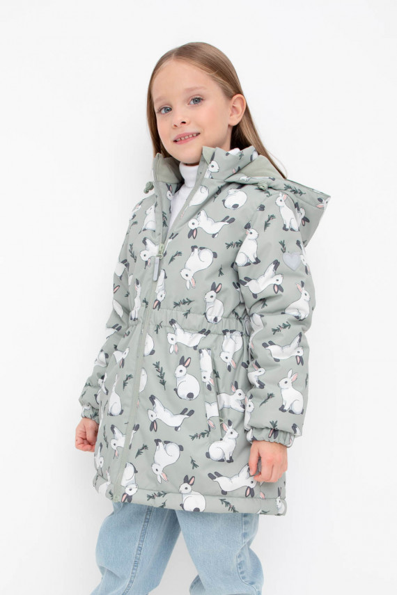 

Куртка для девочек CROCKID, ВК 38098/н/5 УЗГ, цвет - хаки, Куртка