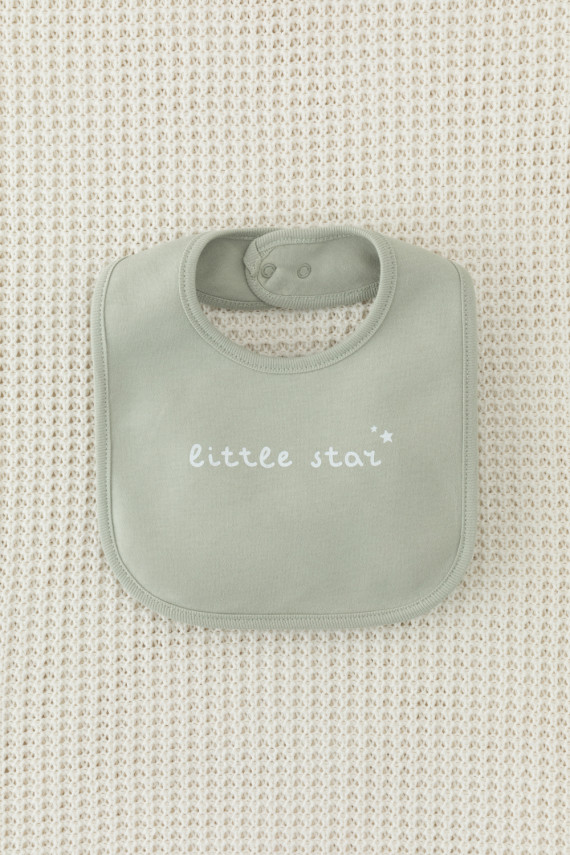 

Нагрудник для новорожденных CROCKID, К 8526, цвет - хаки, Нагрудник