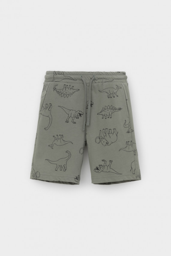 

Шорты для мальчика для мальчиков CROCKID, КР 400793-1, цвет - зеленый, Шорты для мальчика