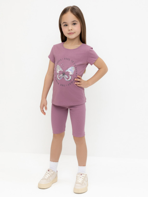 

Велосипедки для девочек CROCKID, КР 400556, цвет - бордовый, Велосипедки