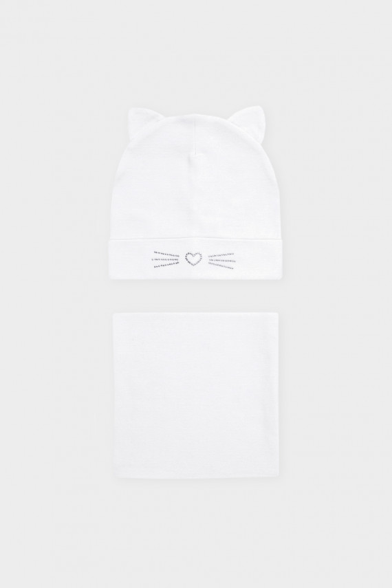 

Шапка для девочек CROCKID, К 8167, цвет - бежевый, Шапка