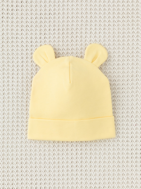 Шапочка ясельная для новорожденных CROCKID К 8093 цвет - желтый 399₽