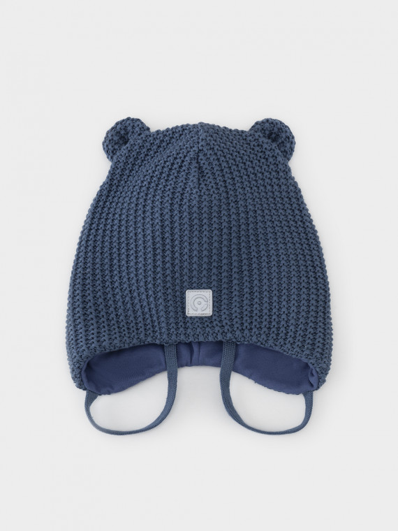 

Шапка для мальчиков CROCKID, КВ 20420, цвет - синий, Шапка