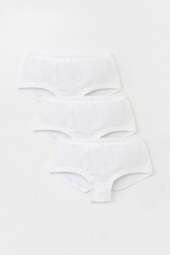 

Трусы для девочек CROCKID, К 1964-3уп, цвет - белый, Трусы