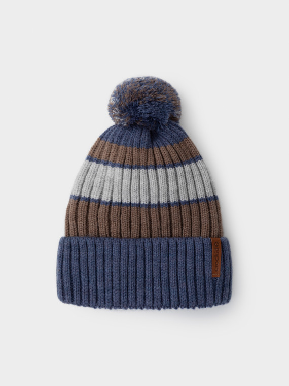 

Шапка для мальчиков CROCKID, КВ 20409/ш, цвет - синий, Шапка