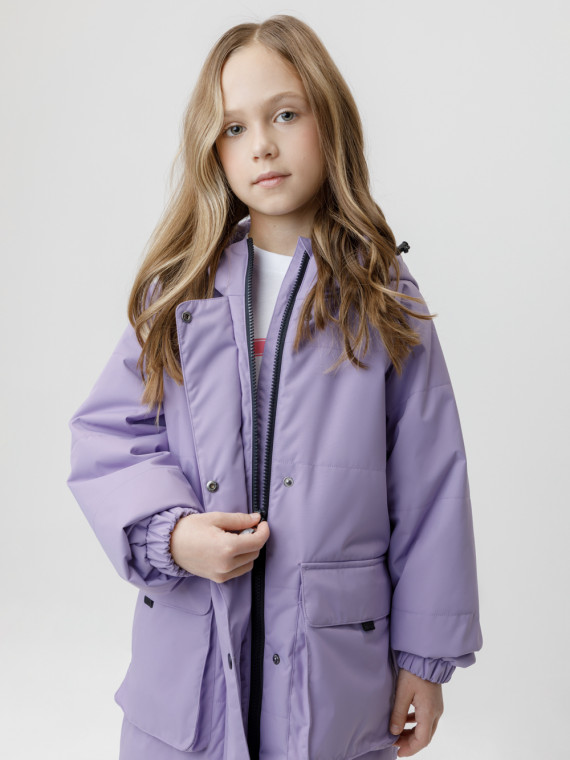 

Куртка для девочек CROCKID, ВК 32195/3 УЗГ, цвет - фиолетовый, Куртка