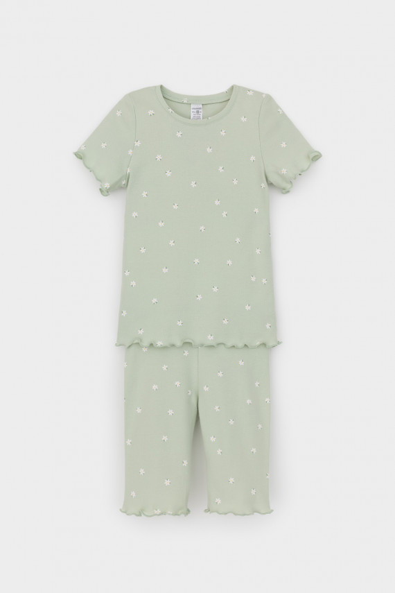 

Пижама для девочек CROCKID, К 1632-1, цвет - голубой, Пижама