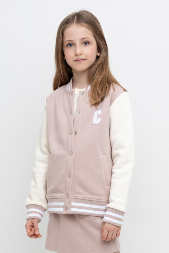 

Жакет для девочек CROCKID, КР 302605, цвет - кофейный, Жакет