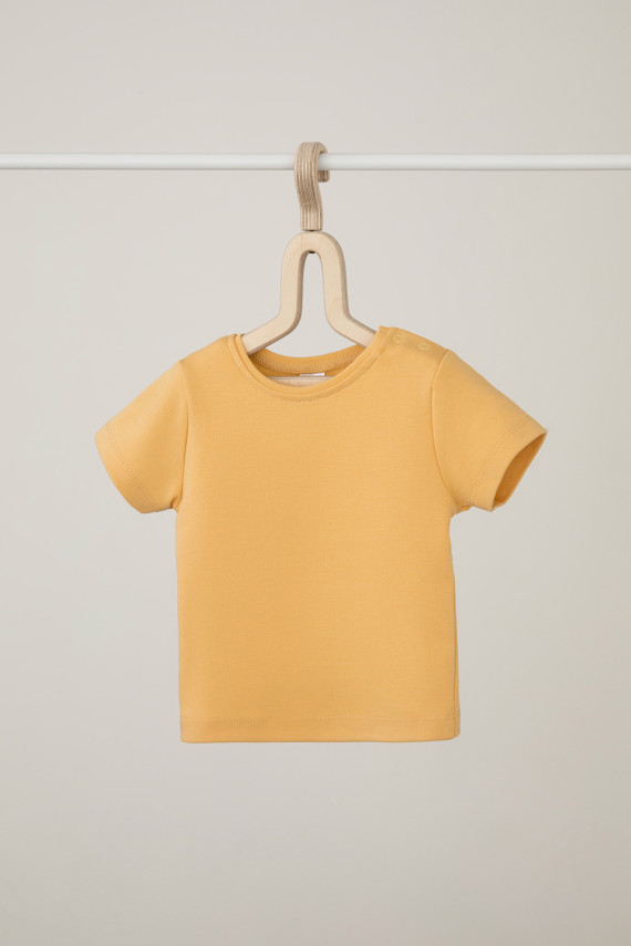 Футболка для новорожденных CROCKID КП 302524 цвет - желтый 249₽